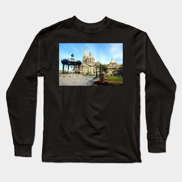 Parc de Guadalajara Long Sleeve T-Shirt by franck380